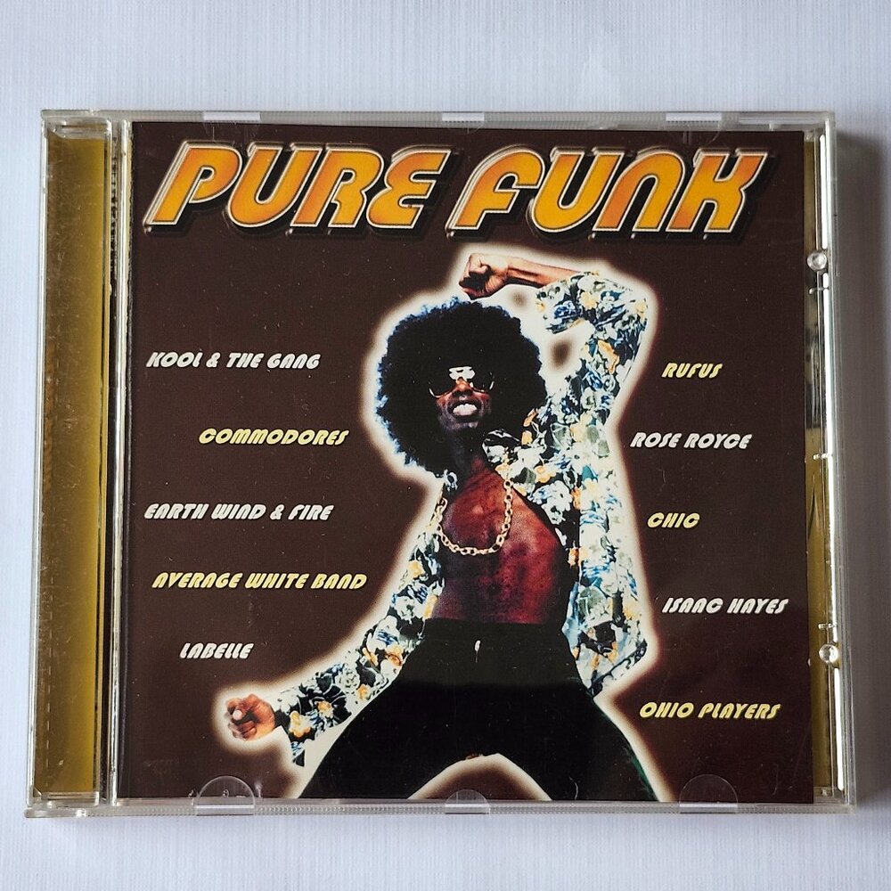 PURE FUNK Compilation CD 1998 FUNK MUSIC Audio CD